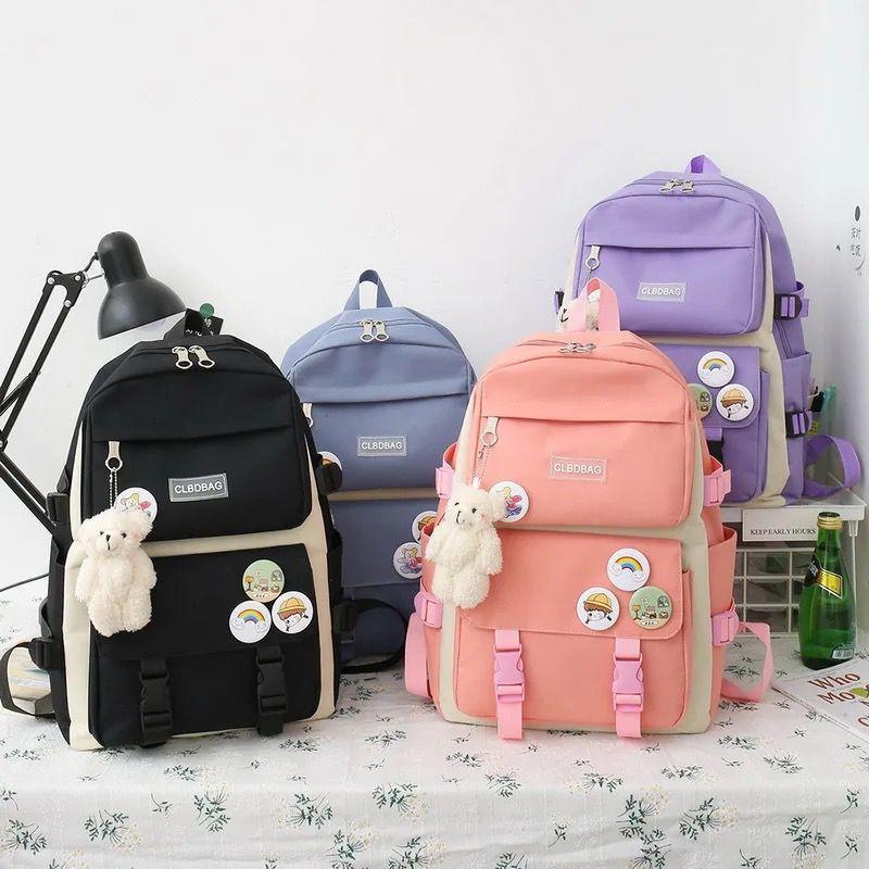4 pcs nylone bag set for girls