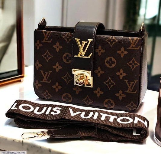 Stylish brown crossbody bag for girl's 1 - pc multipurpose design