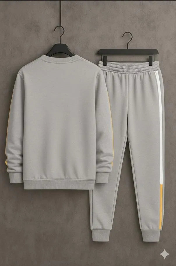 2_pcs mens dry fit printed tracksuit
