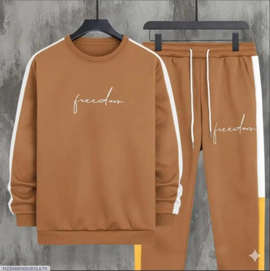 2_pcs men's dri fit printed tracksuit