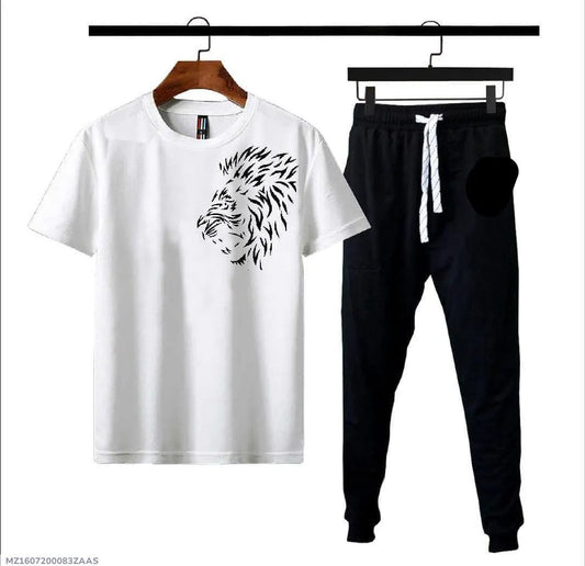 Micro interlock printed tracksuit