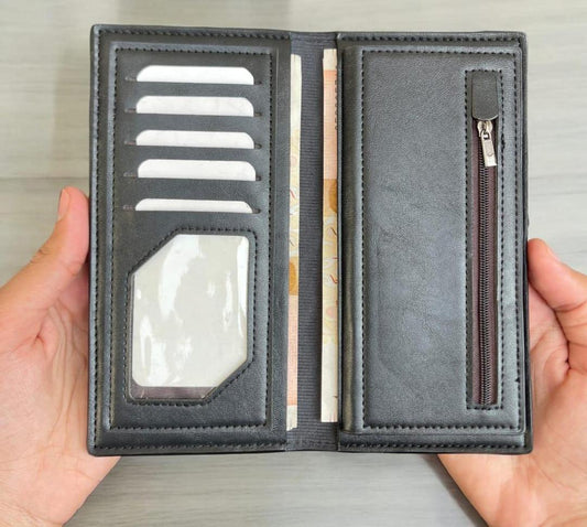 Men's leather wallet with ( high quality )