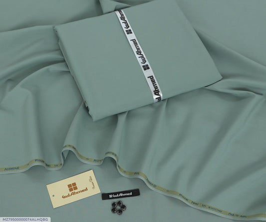 Men's Unstiched wash and wear plain suit