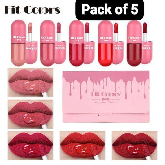 Bold coverage lip gloss -pack of 5 pcs