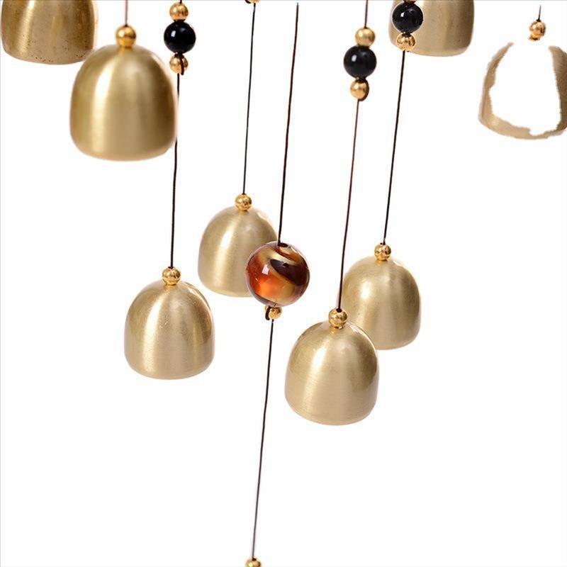 Abstract art wind chime bell 1 pcs - modern decor for enhanced ambiance