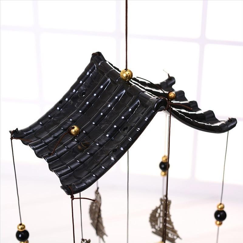 Abstract art wind chime bell 1 pcs - modern decor for enhanced ambiance