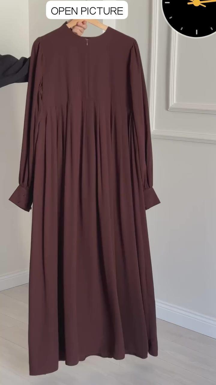 Georgette plain full abaya
