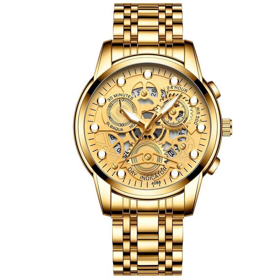 Stainless steel ( men's watch ) with quality machinery