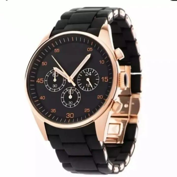Men's movement : Quartz water resistant watch ( stainless steel )
