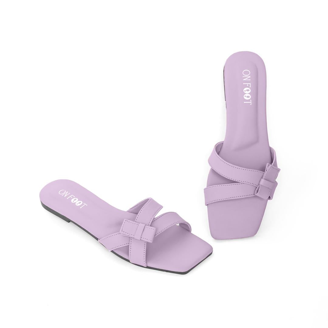 Women's Rexine fancy flats