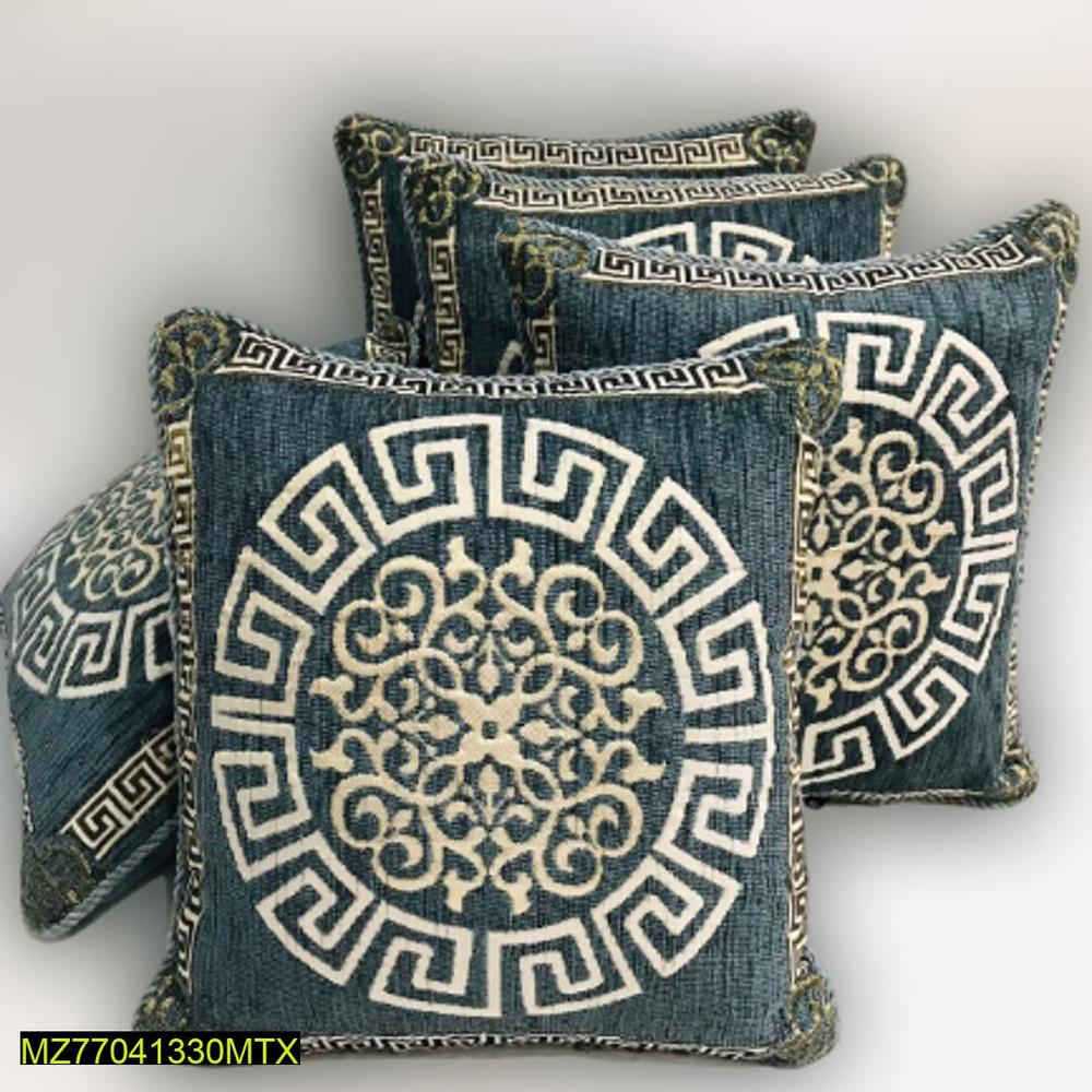 5 Pcs velvet jacquard cushion covers