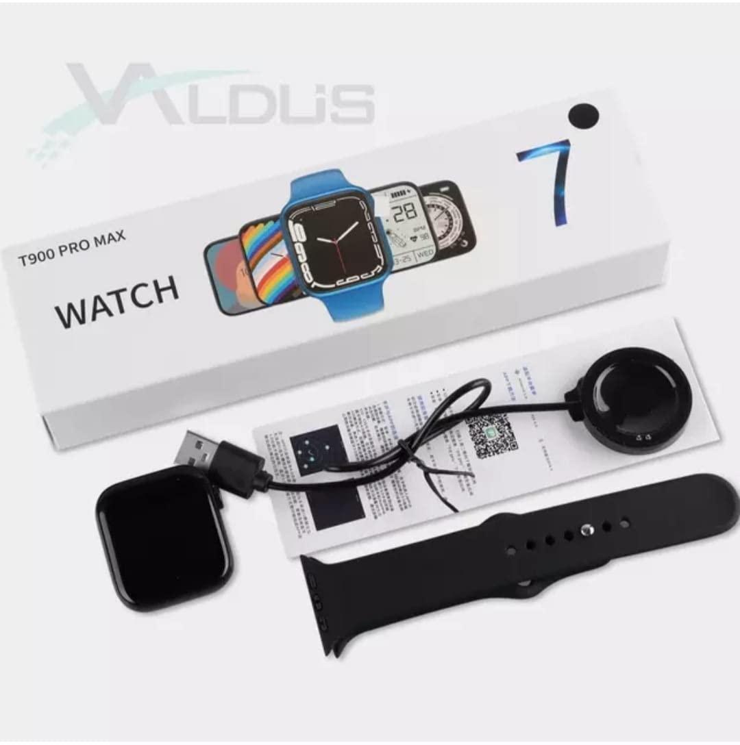 Stylish smart watch 1_pc silicon fitness tracker in black red and multicolor