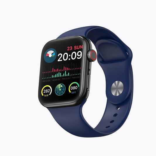 Stylish smart watch 1_pc silicon fitness tracker in black red and multicolor