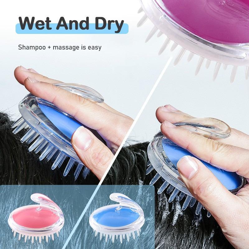 Scalp massager shampoo brush