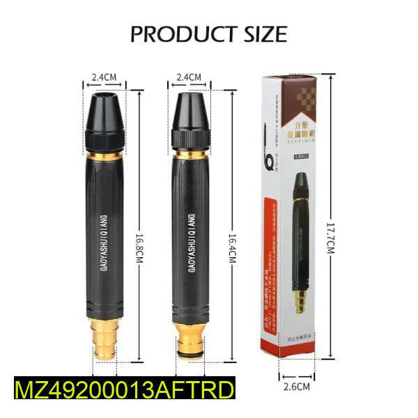 Water spray nozzle for car