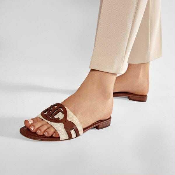 Women's fabric formal flats