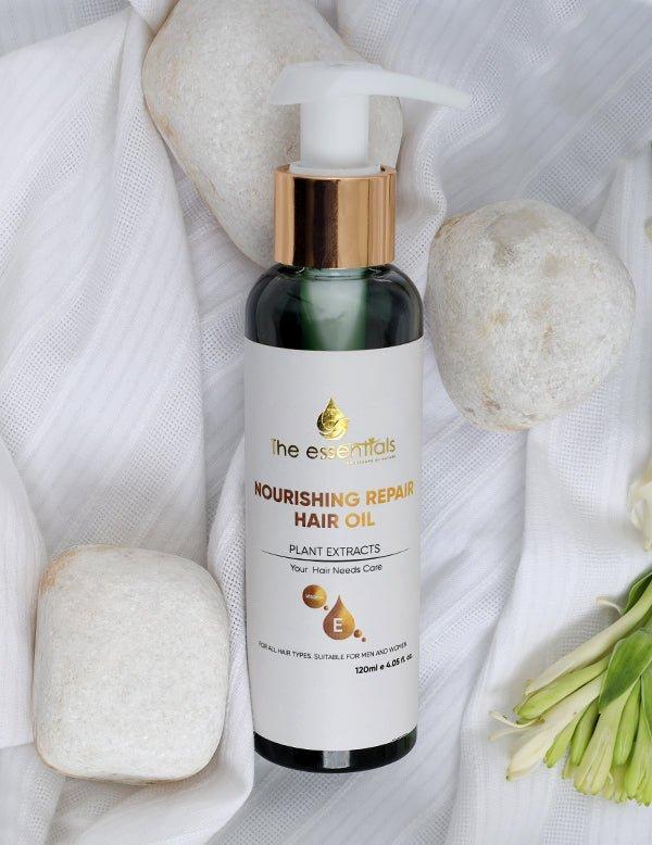 Essential nourishing hair repair oil