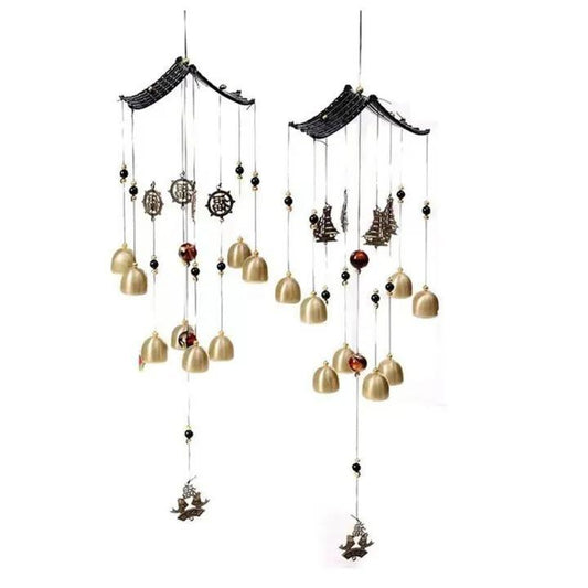 Abstract art wind chime bell 1 pcs - modern decor for enhanced ambiance