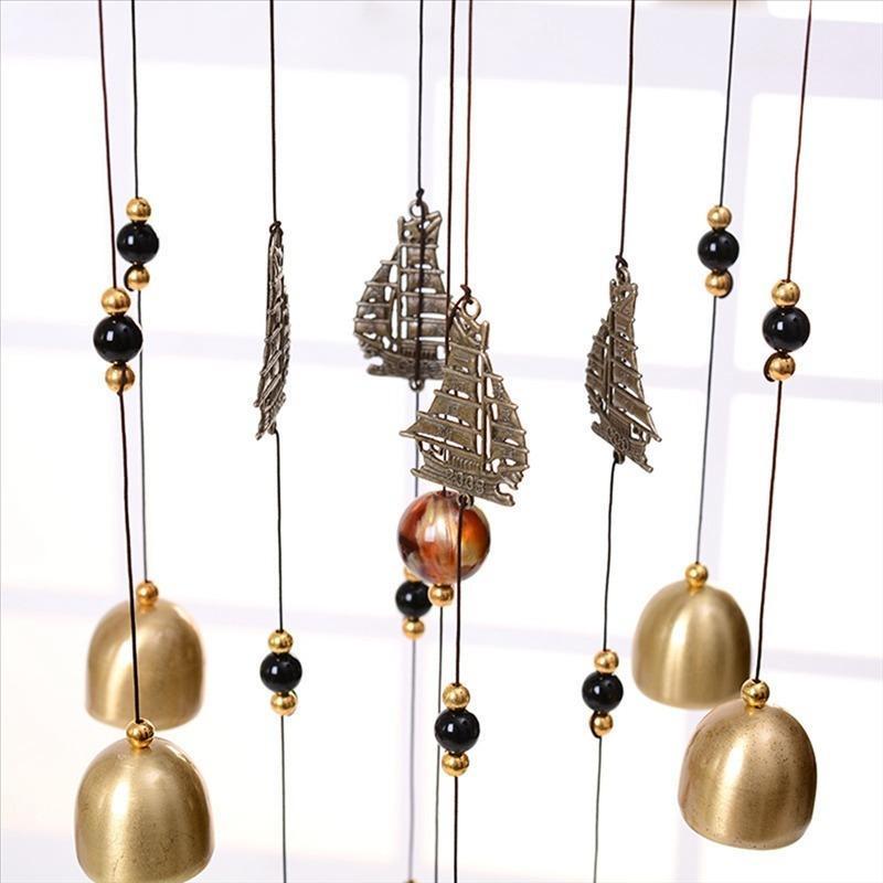 Abstract art wind chime bell 1 pcs - modern decor for enhanced ambiance